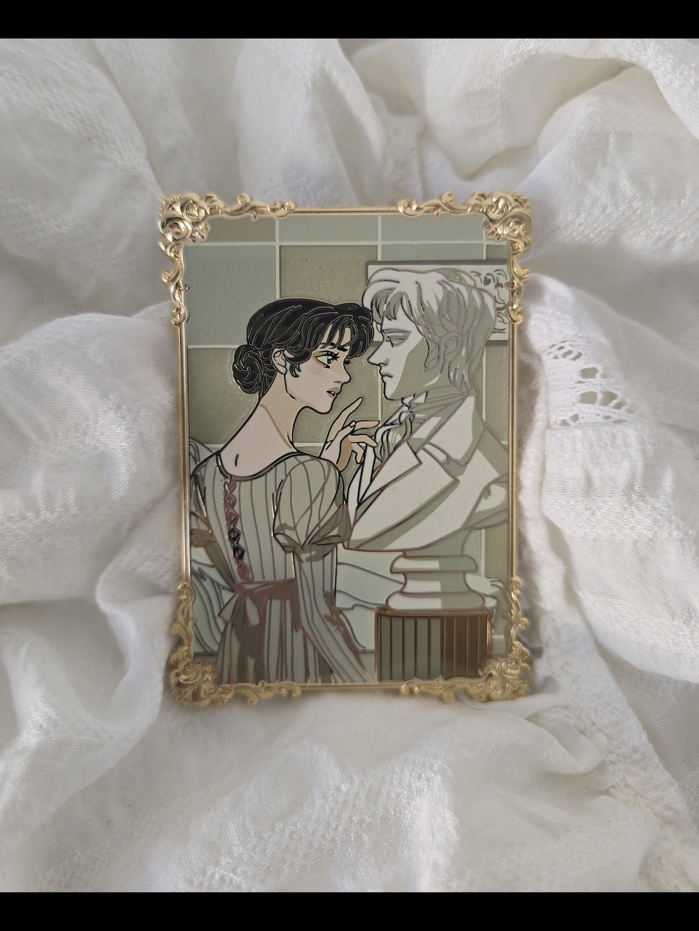WitchXing Pride and Prejudice Pemberley Visit Pin